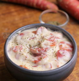 Carrot in Cream Sauce Recipe